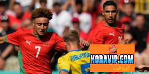 منتخب أوكرانيا يتتويج على المغرب في أولمبياد باريس 2024