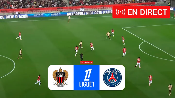 watch live بث مباشر مباريات اليوم OGC Nice vs PSG EN ​​DIRECT | Ligue 1 MCDonald's 2024 | Match EN DIRECT Aujourd'hui!