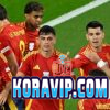 لاعب البارسا يظهر مع موجه اسبانيا في المؤتمر الصحفي