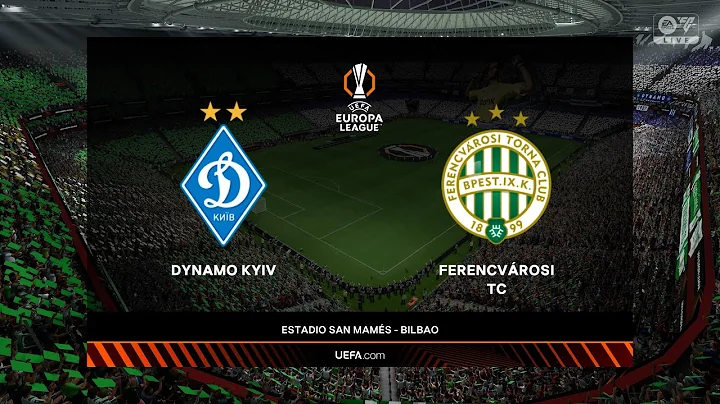 watch live بث مباشر مباريات اليوم Dynamo Kyiv vs Ferencváros (07/11/2024) UEFA Europa League FC 25