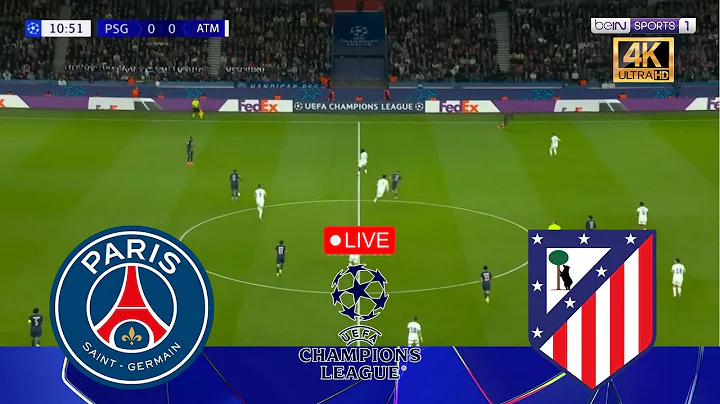 watch live بث مباشر مباريات اليوم [LIVE] PARIS SAINT GERMAIN (PSG) vs ATLETICO MADRID Champions League 24/25 Full Match - PES 2021