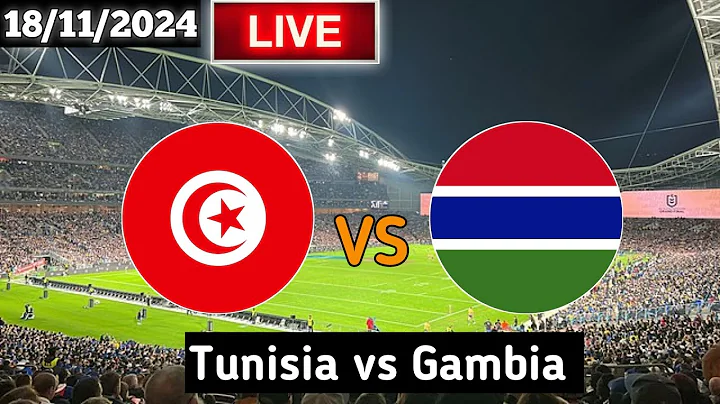 watch live بث مباشر مباريات اليوم Tunisia Vs Gambia Live Match Today