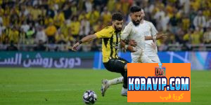 أفضل نجم في النصف المباراة الأول بين الاتحاد والنصر